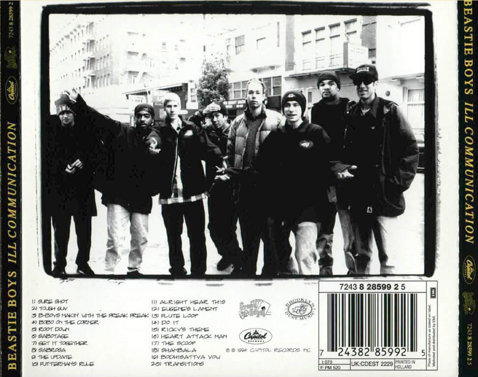 Beastie-Boys_-_Ill-communication-back - On This Date In Hip Hop