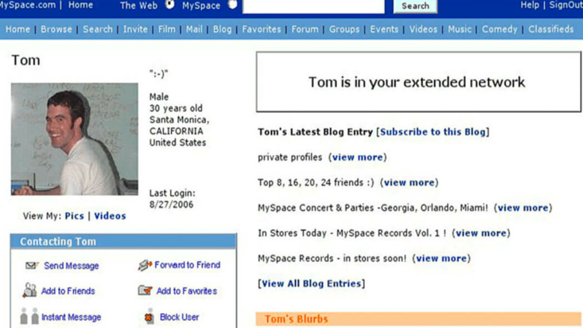 August 1: Myspace Is Launched. (2003) - On This Date In Hip Hop